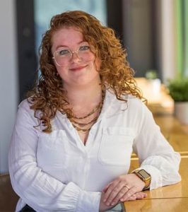 Image of Digital Marketing Specialist, Taylor Faulds, at Paradigm Digital Group offices